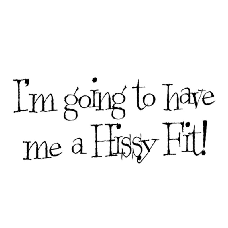 #2604 - Hissy Fit - Words